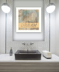 DREAM 1 White Framed Print Wall Art - Homeroots