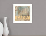 DREAM 1 White Framed Print Wall Art - Homeroots - Flyclothing LLC
