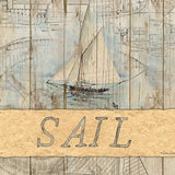 SAIL White Framed Print Wall Art - Homeroots