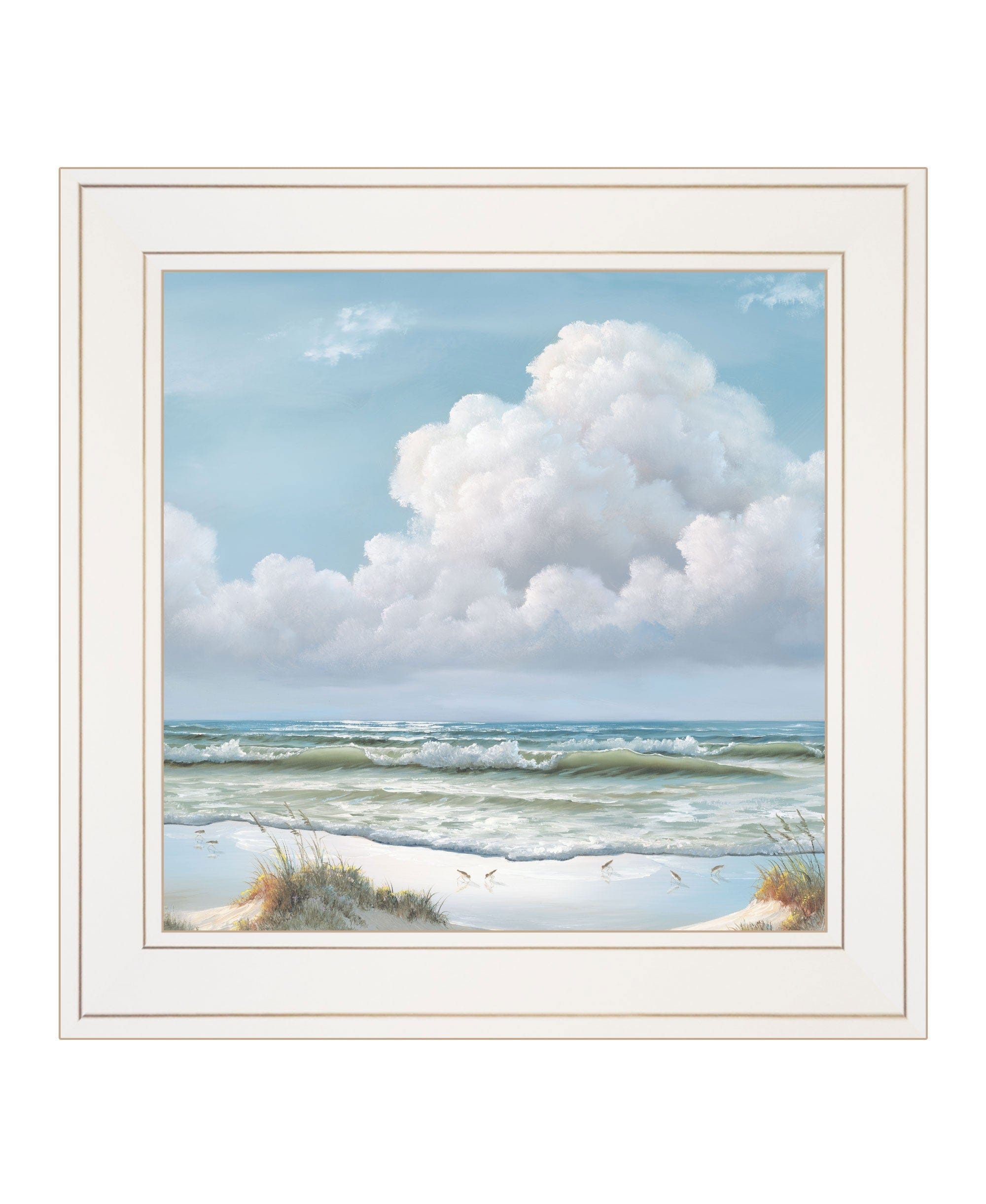Beautiful Day II White Framed Print Wall Art - Homeroots