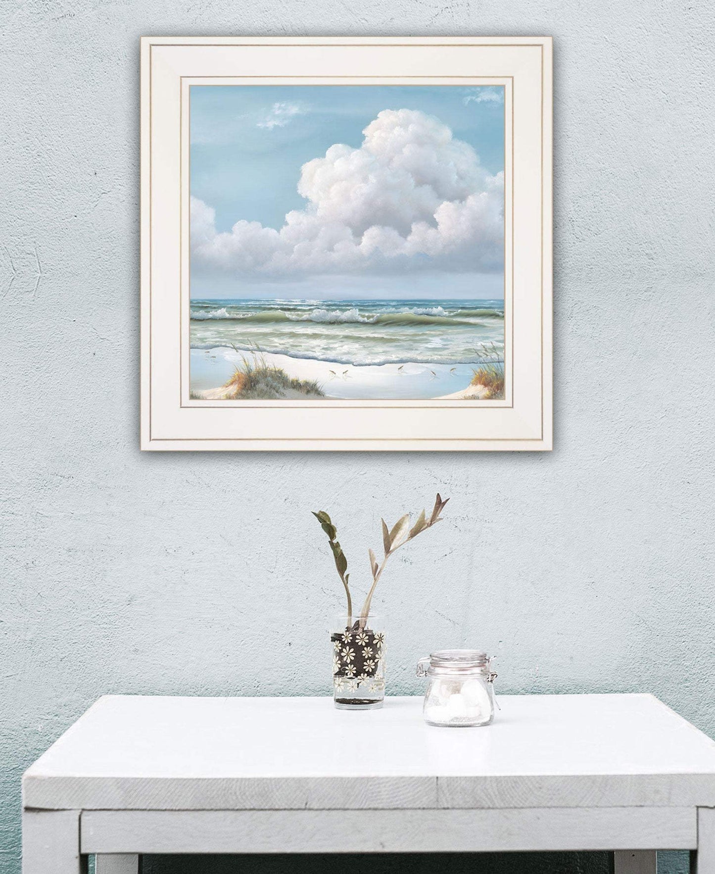 Beautiful Day II White Framed Print Wall Art - Homeroots - Flyclothing LLC