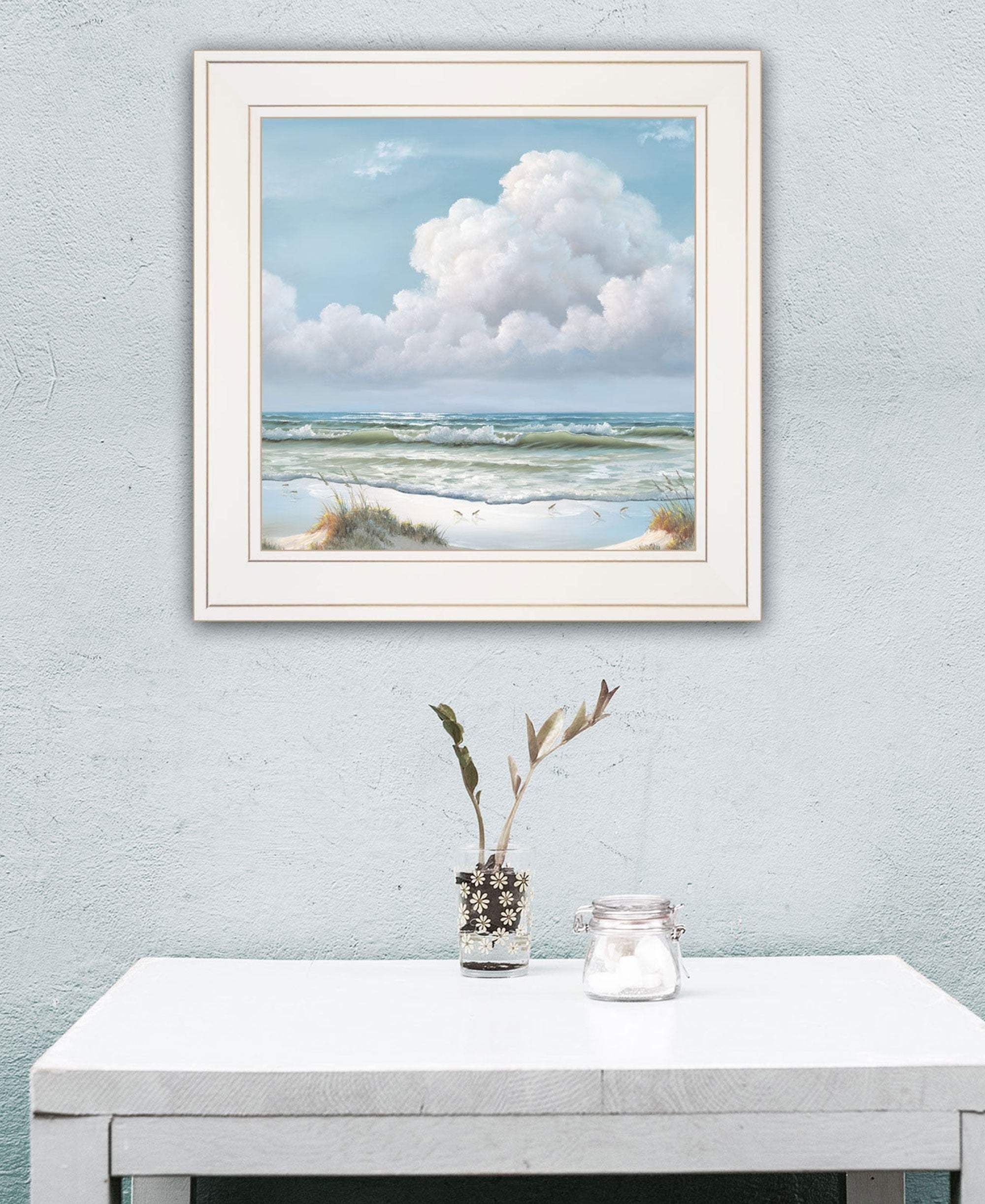 Beautiful Day II White Framed Print Wall Art - Homeroots - Flyclothing LLC