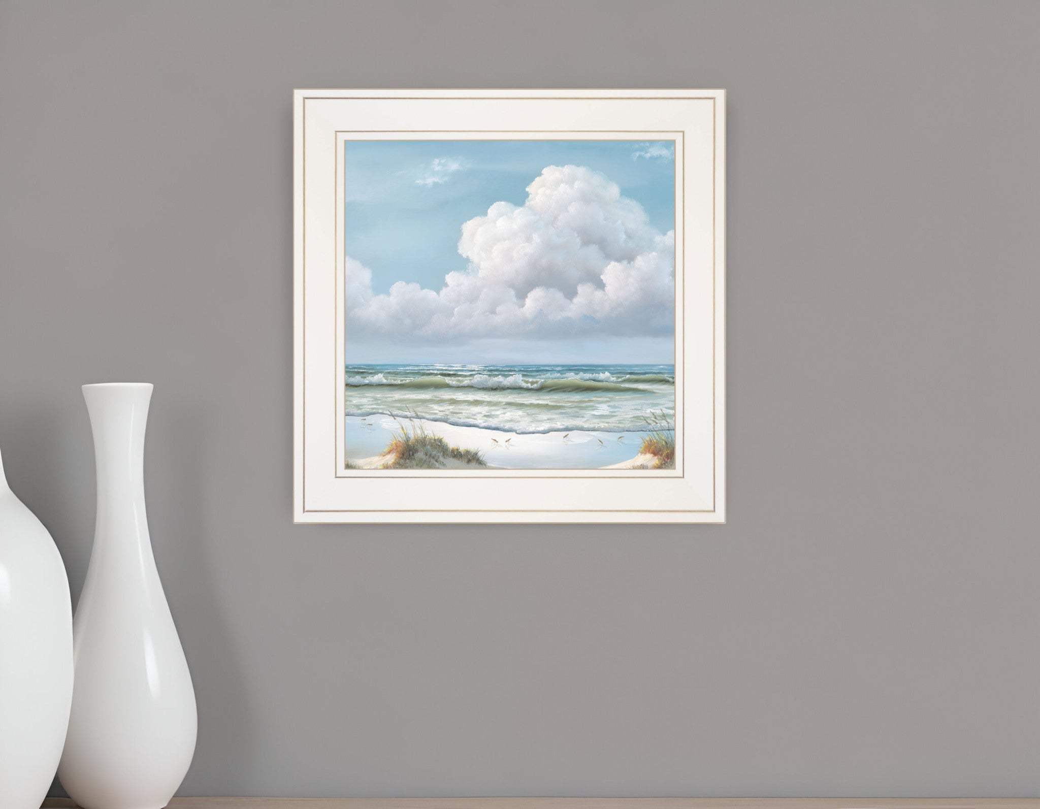 Beautiful Day II White Framed Print Wall Art - Homeroots - Flyclothing LLC