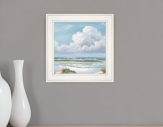 Beautiful Day II White Framed Print Wall Art - Homeroots
