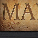 Man Cave 1 Black Framed Print Wall Art - Homeroots - Flyclothing LLC