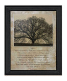 Life Is 11 Black Framed Print Wall Art - Homeroots