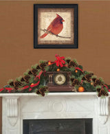 Male Cardinal 2 Black Framed Print Wall Art - Homeroots - Flyclothing LLC
