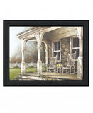 Sunday Afternoon 2 Black Framed Print Wall Art - Homeroots