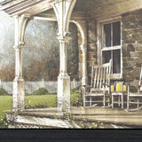 Sunday Afternoon 2 Black Framed Print Wall Art - Homeroots