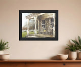 Sunday Afternoon 2 Black Framed Print Wall Art - Homeroots