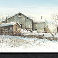February Morning Black Framed Print Wall Art - Homeroots