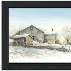 February Morning Black Framed Print Wall Art - Homeroots