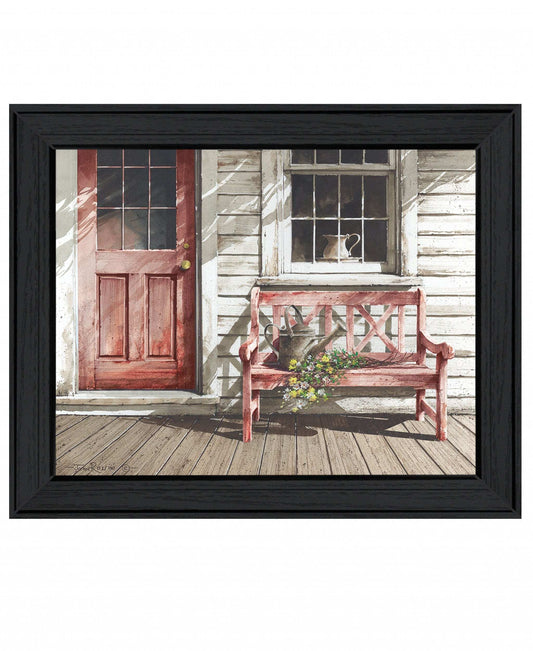 Fresh Cut Flowers 1 Black Framed Print Wall Art - Homeroots - Flyclothing LLC