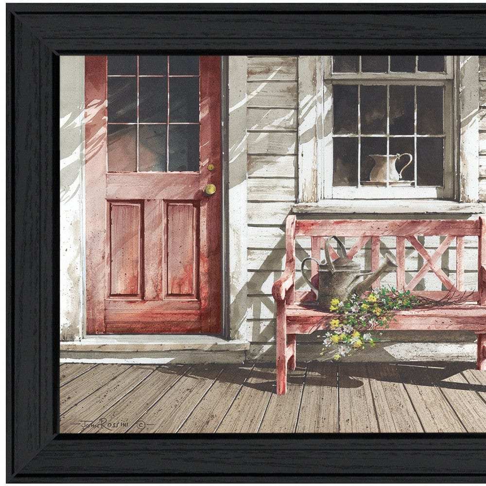 Fresh Cut Flowers 1 Black Framed Print Wall Art - Homeroots - Flyclothing LLC