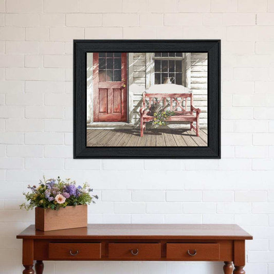 Fresh Cut Flowers 1 Black Framed Print Wall Art - Homeroots - Flyclothing LLC