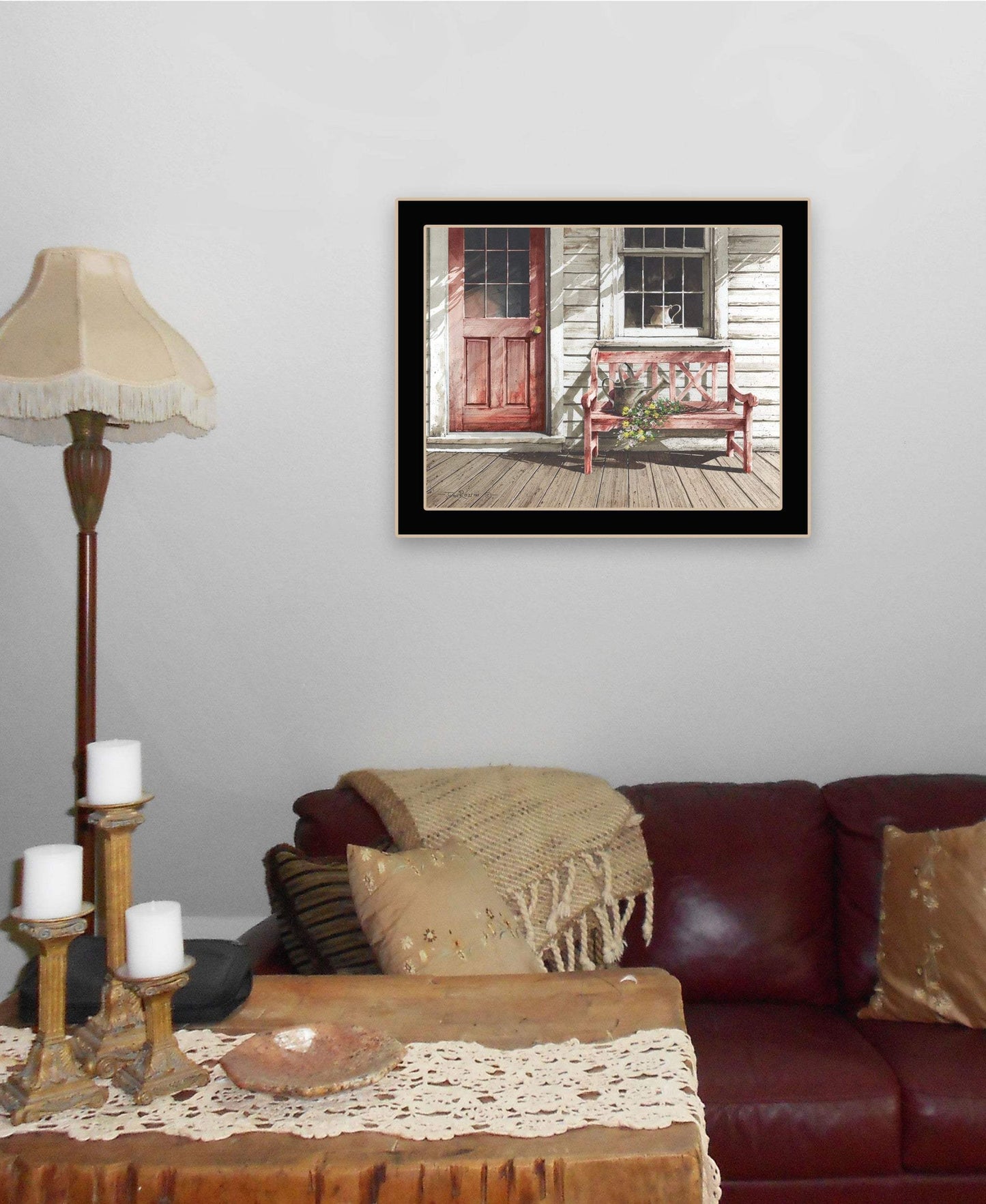 Fresh Cut Flowers 2 Black Framed Print Wall Art - Homeroots - Flyclothing LLC