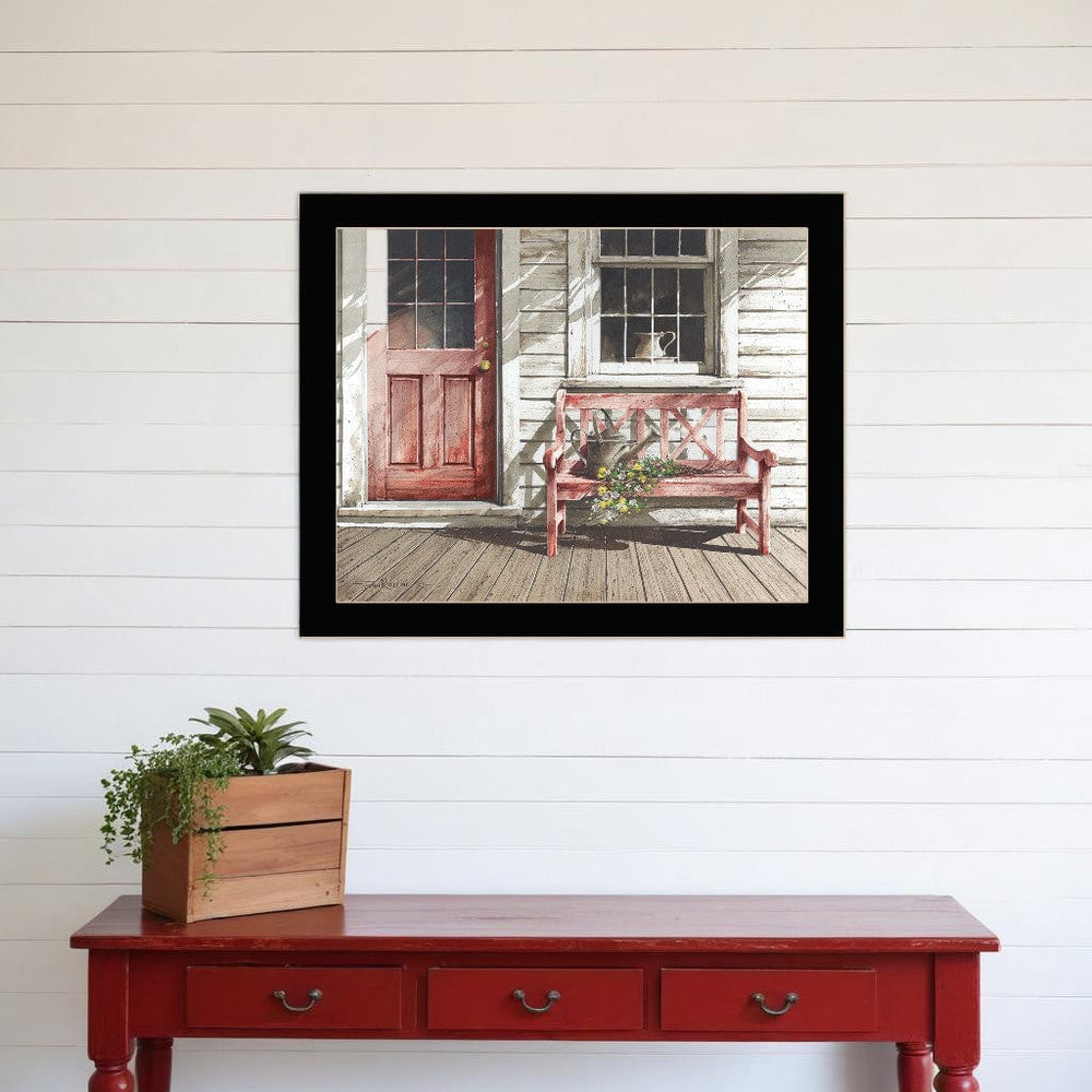Fresh Cut Flowers 2 Black Framed Print Wall Art - Homeroots