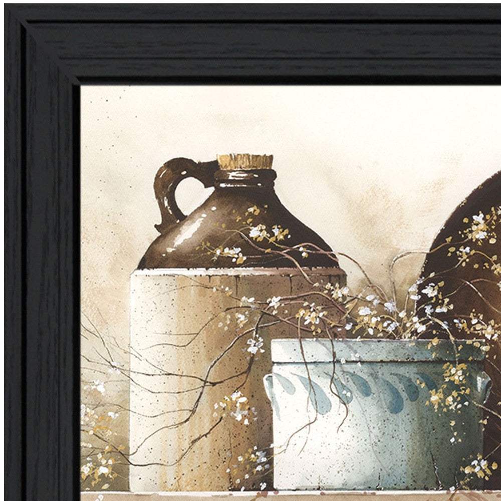 Shelf Life Too 1 Black Framed Print Wall Art - Homeroots - Flyclothing LLC