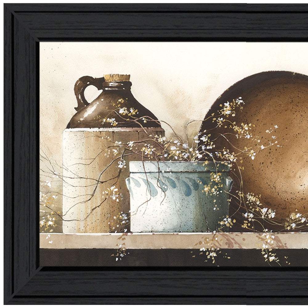 Shelf Life Too 1 Black Framed Print Wall Art - Homeroots - Flyclothing LLC