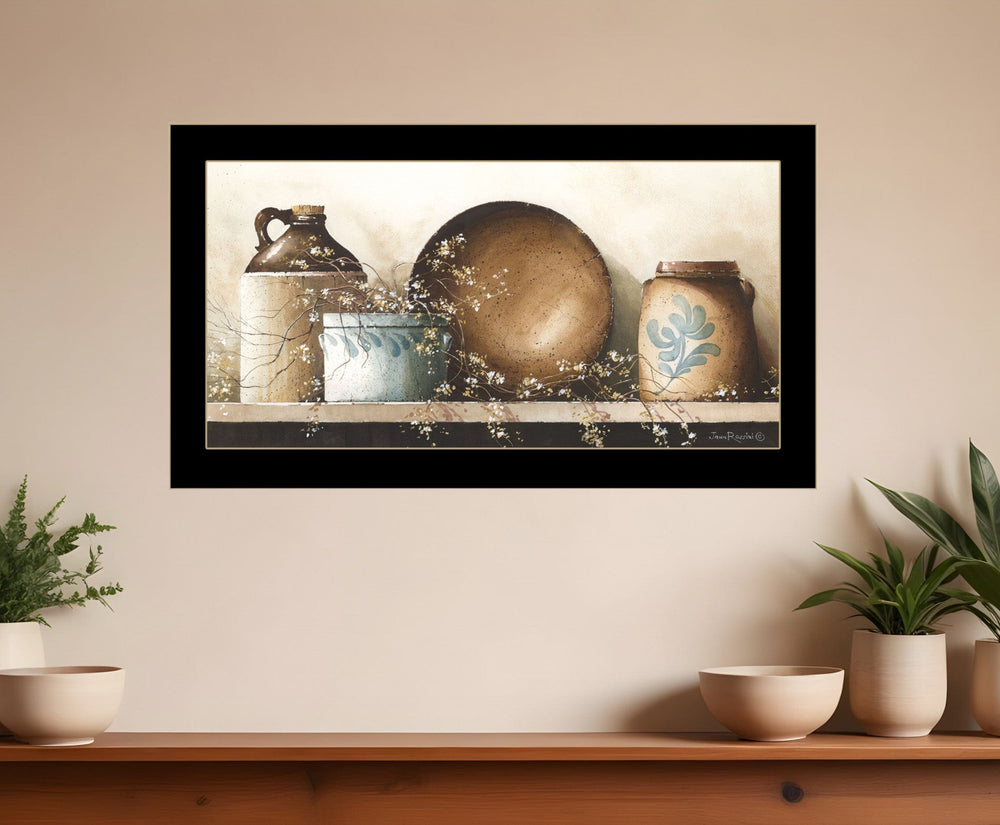 Shelf Life Too 2 Black Framed Print Wall Art - Homeroots