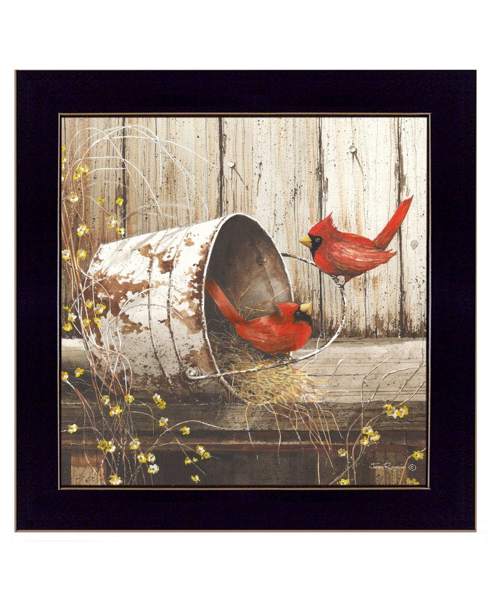 Playing Around 2 Black Framed Print Wall Art - Homeroots - Flyclothing LLC