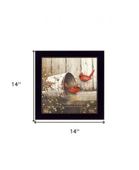 Playing Around 2 Black Framed Print Wall Art - Homeroots