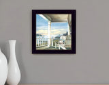 Waiting on Sunset 2 Black Framed Print Wall Art - Homeroots