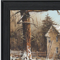 Peace In This Home Black Framed Print Wall Art - Homeroots