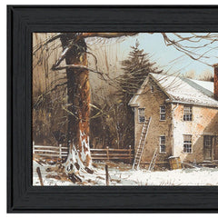 Peace In This Home Black Framed Print Wall Art - Homeroots