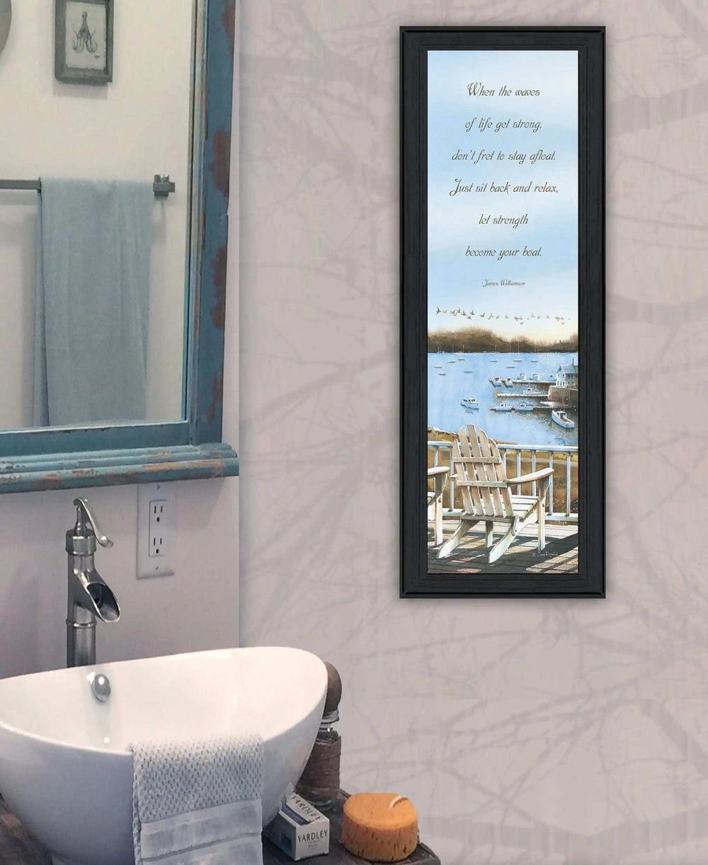 Strength 3 Black Framed Print Wall Art - Homeroots - Flyclothing LLC