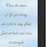 Strength 3 Black Framed Print Wall Art - Homeroots - Flyclothing LLC