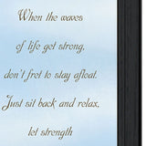 Strength 3 Black Framed Print Wall Art - Homeroots