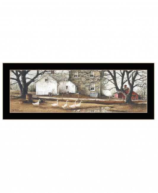 Puddle Jumpers 2 Black Framed Print Wall Art - Homeroots