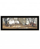 Puddle Jumpers 2 Black Framed Print Wall Art - Homeroots