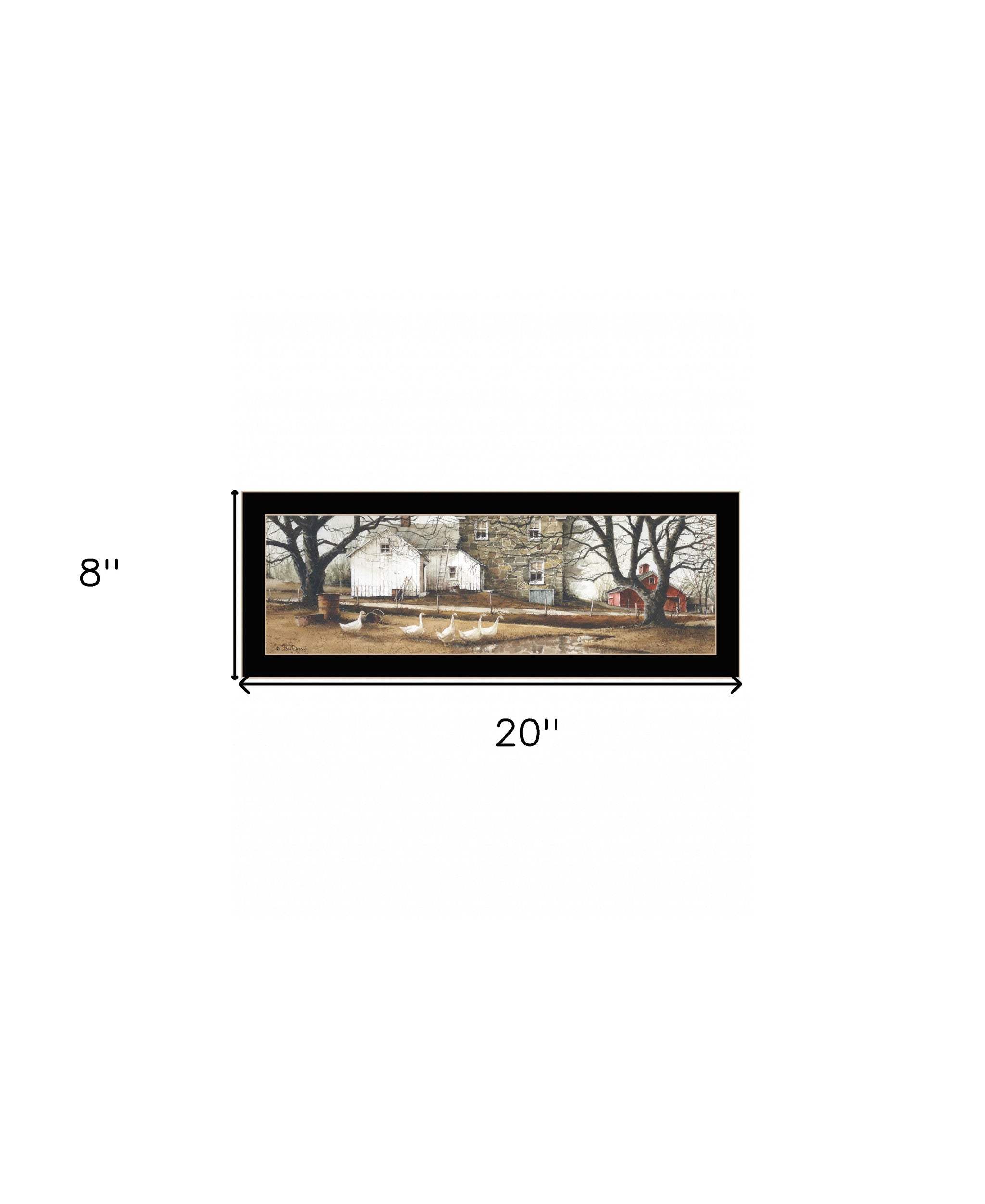 Puddle Jumpers 2 Black Framed Print Wall Art - Homeroots - Flyclothing LLC