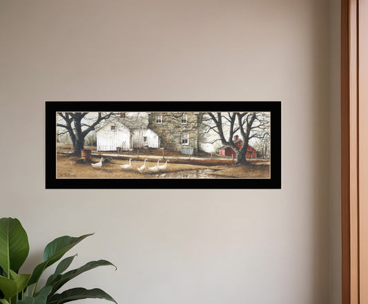 Puddle Jumpers 2 Black Framed Print Wall Art - Homeroots