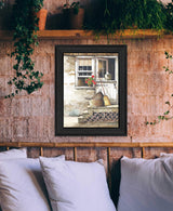 Cleaning Day Black Framed Print Bathroom Wall Art - Homeroots - Flyclothing LLC