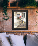 Cleaning Day Black Framed Print Bathroom Wall Art - Homeroots - Flyclothing LLC