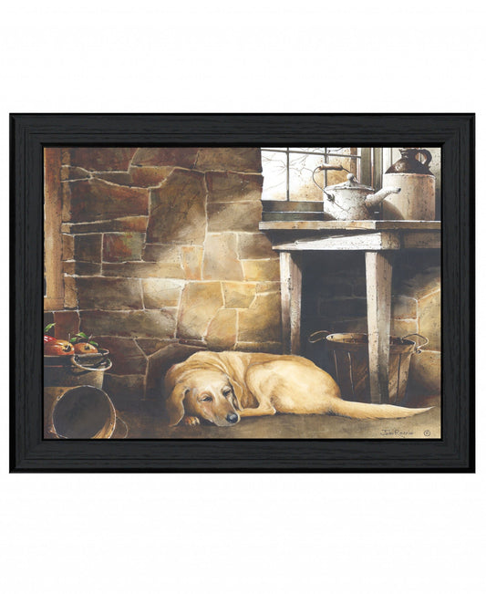 A quiet place Black Framed Print Wall Art - Homeroots