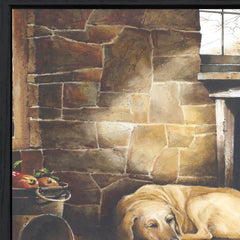 A quiet place Black Framed Print Wall Art - Homeroots