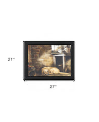 A quiet place Black Framed Print Wall Art - Homeroots
