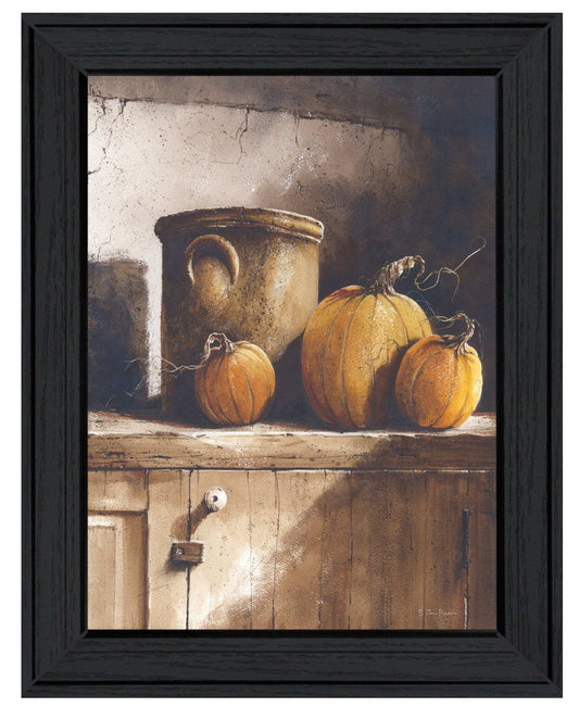 Crocks and Pumpkins Black Framed Print Wall Art - Homeroots - Flyclothing LLC
