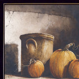 Crocks and Pumpkins 2 Black Framed Print Wall Art - Homeroots