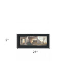 Approaching Dusk Black Framed Print Wall Art - Homeroots - Flyclothing LLC