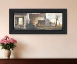 Approaching Dusk Black Framed Print Wall Art - Homeroots - Flyclothing LLC