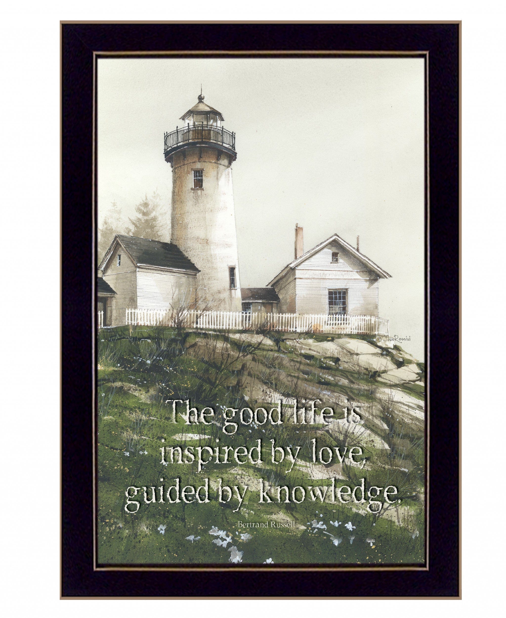 Guided Black Framed Print Wall Art - Homeroots