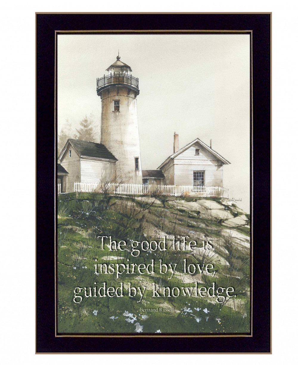 Guided Black Framed Print Wall Art - Homeroots - Flyclothing LLC
