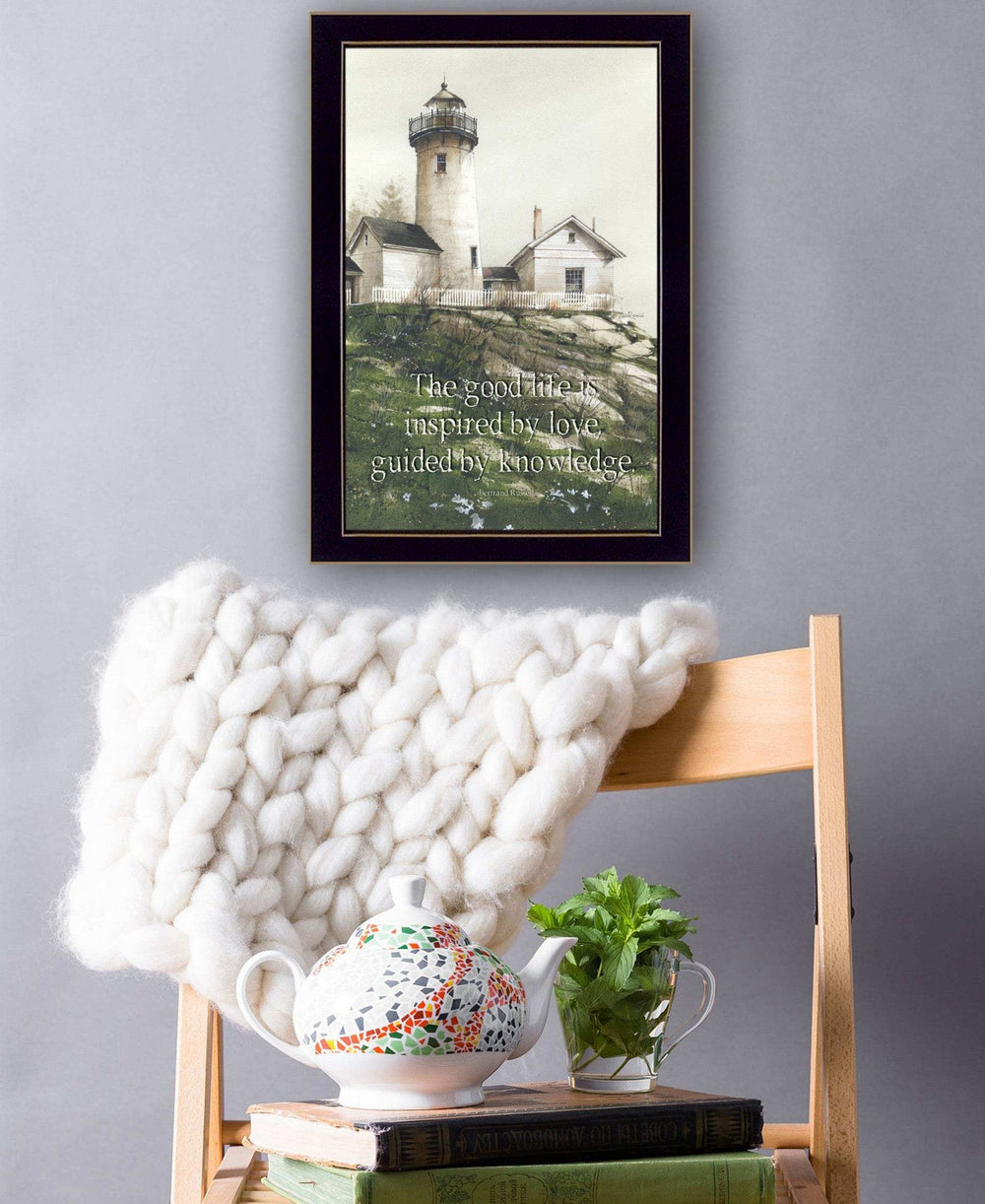 Guided Black Framed Print Wall Art - Homeroots - Flyclothing LLC