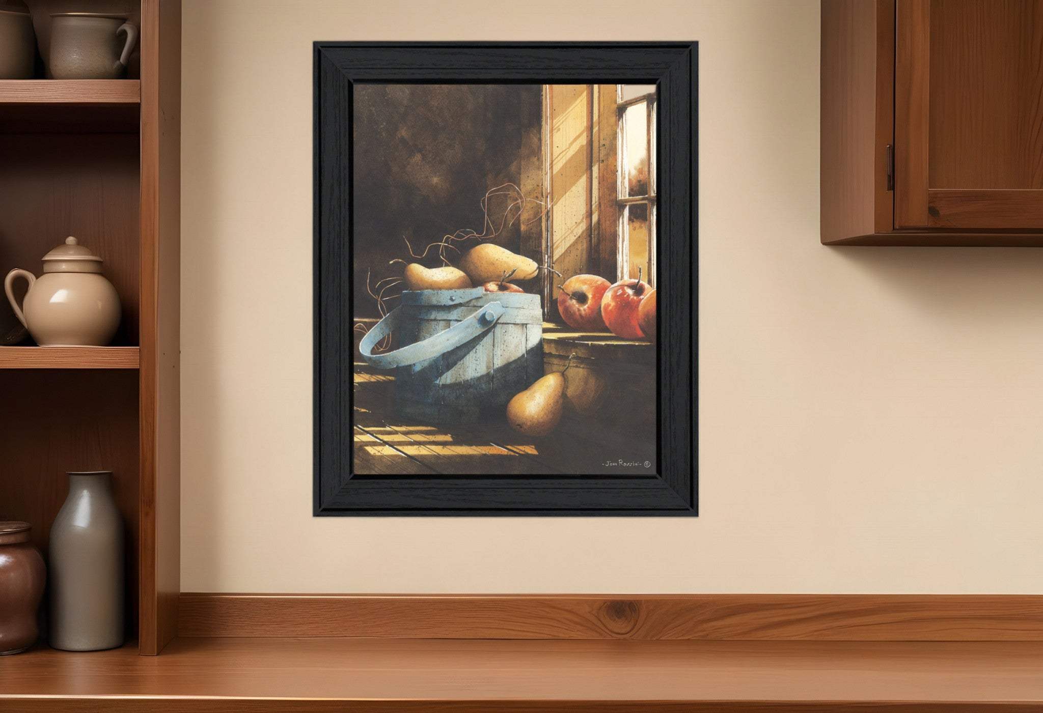 Morning Light Black Framed Print Wall Art - Homeroots - Flyclothing LLC