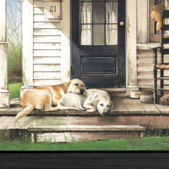 Chase and Molly Black Framed Print Wall Art - Homeroots